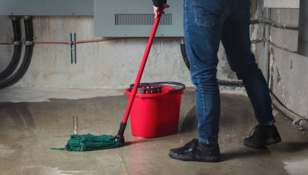 Sewage cleanup and water damage restoration in Penn State Erie, PA